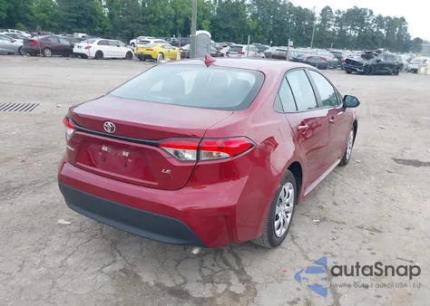 2025 Toyota Corolla Le из США, поврежденный, VIN 5YFB4MDE8SP268815